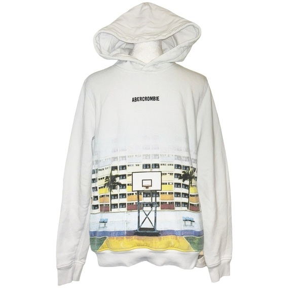 Abercrombie kids basketball hoodie - Picture 1 of 5